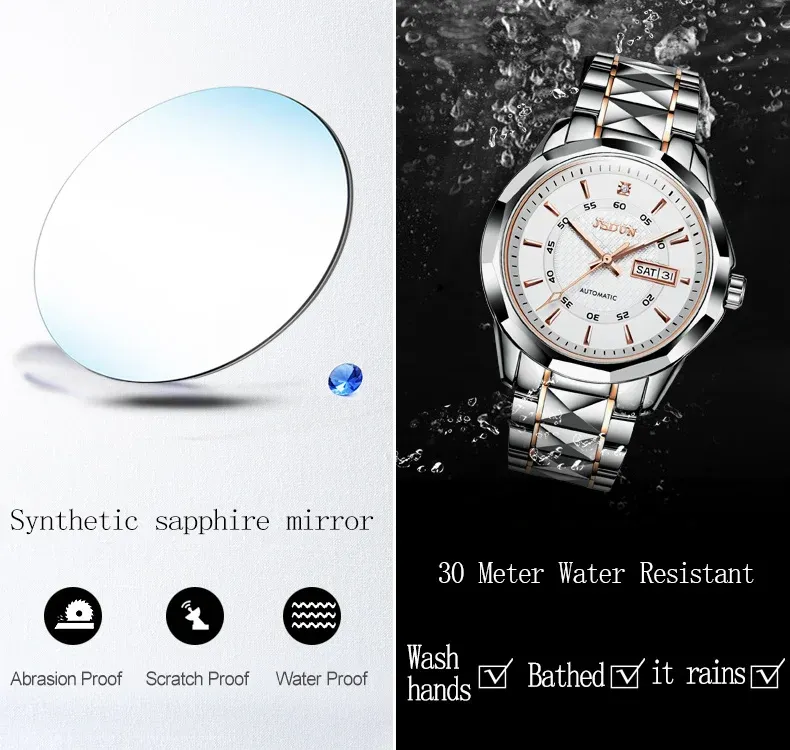 JSDUN Men's Watch 8014