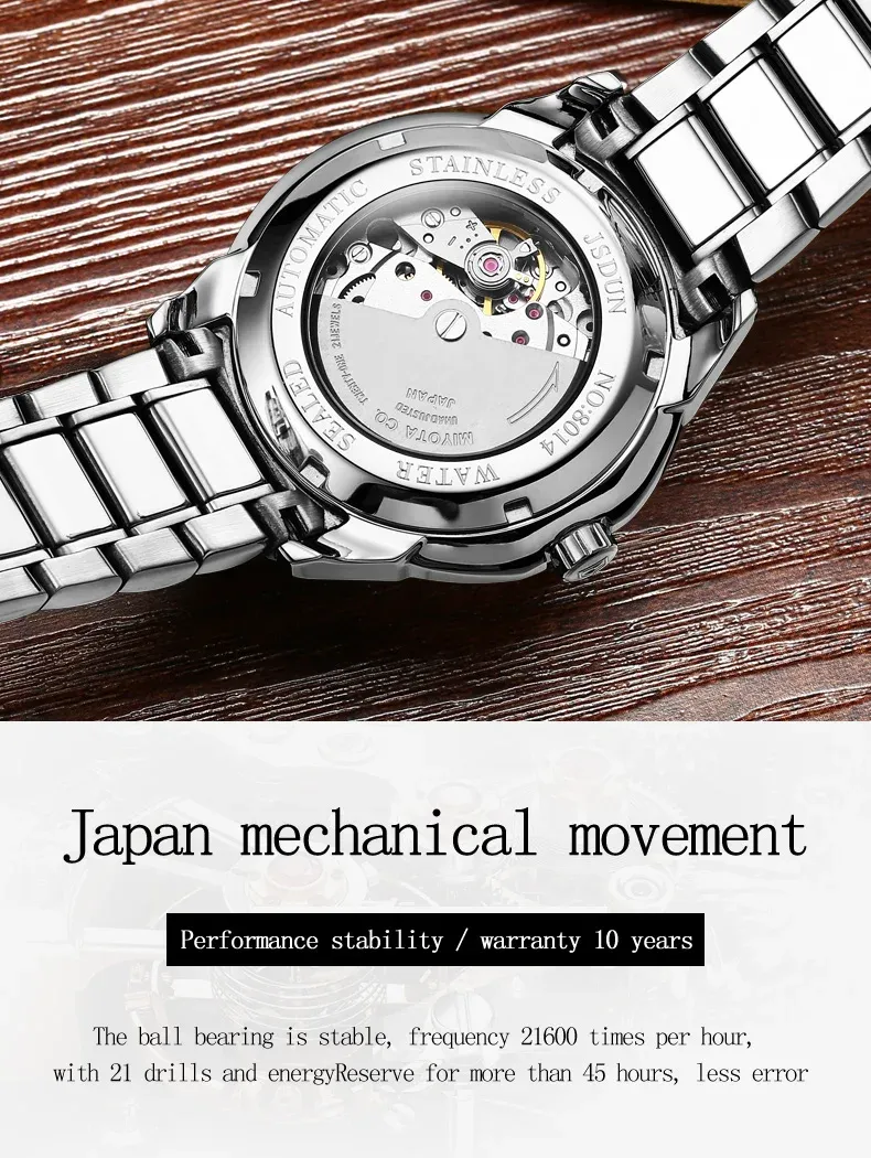 JSDUN Men's Watch 8014