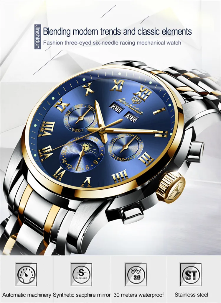 JSDUN Men's Watch 8718