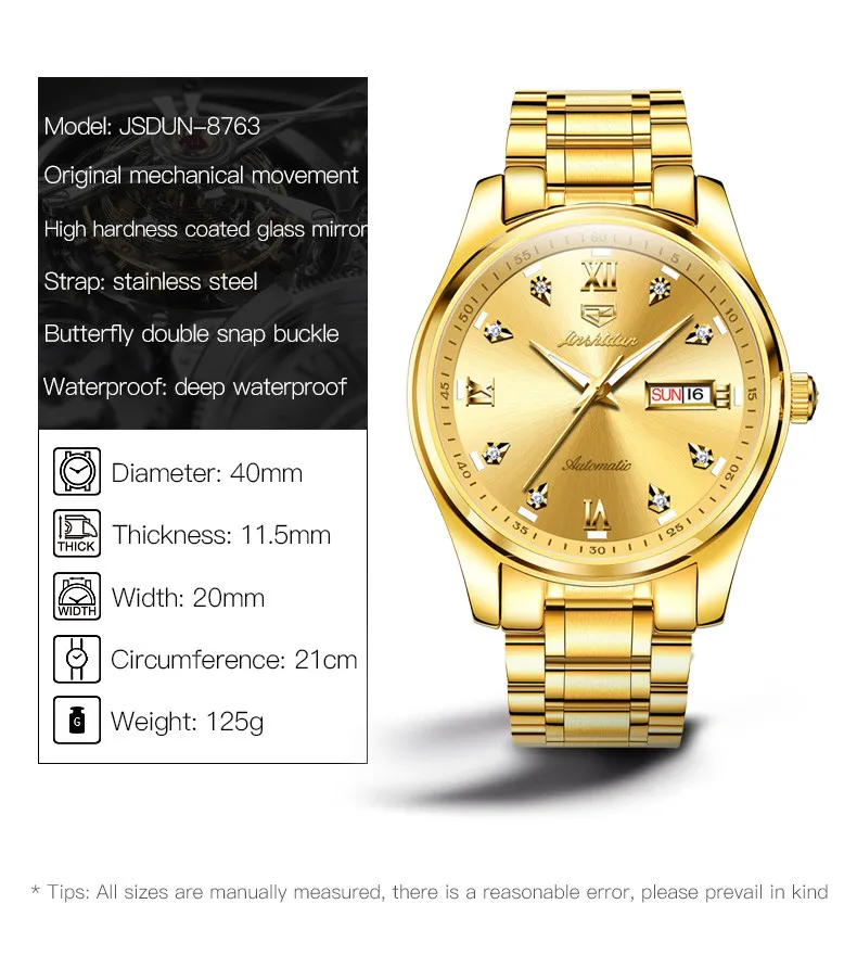 JSDUN Men's Watch 8738