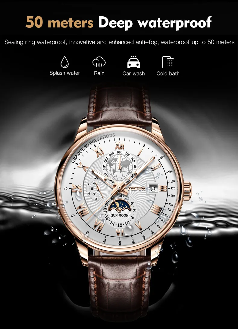 JSDUN Men's Watch 8909