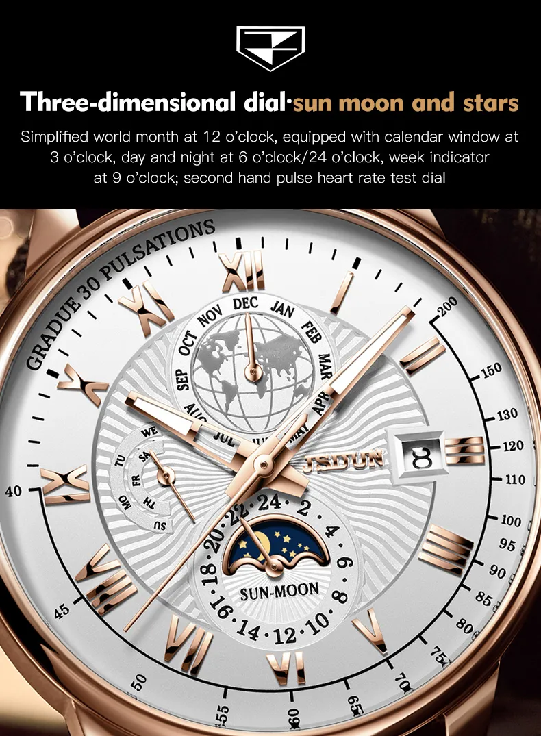 JSDUN Men's Watch 8909