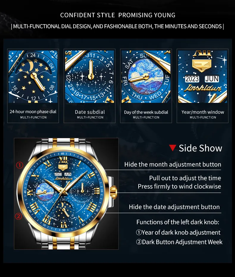 JSDUN Men's Watch 8957