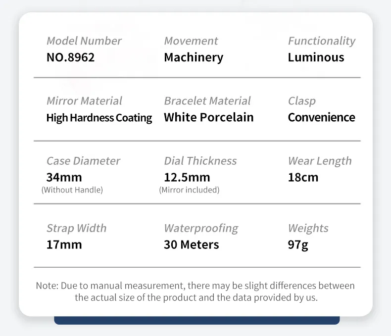 JSDUN Men's Watch 8962