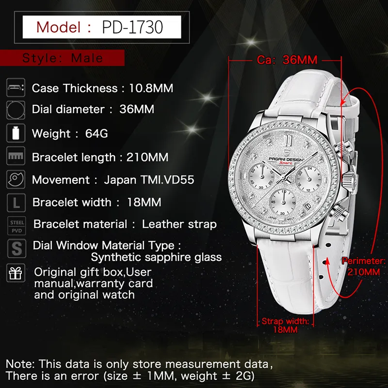 Pagani Design Women’s Watch 1730