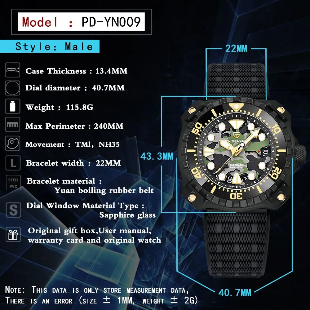 Pagani Design Men’s Watch YN009