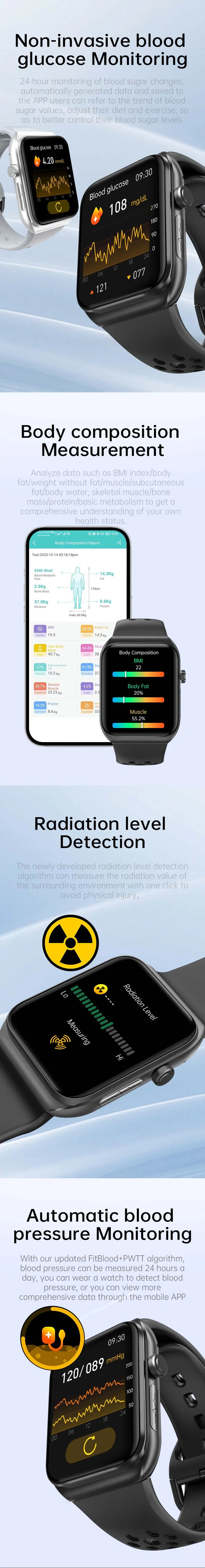 ECG Health Smartwatch VE30