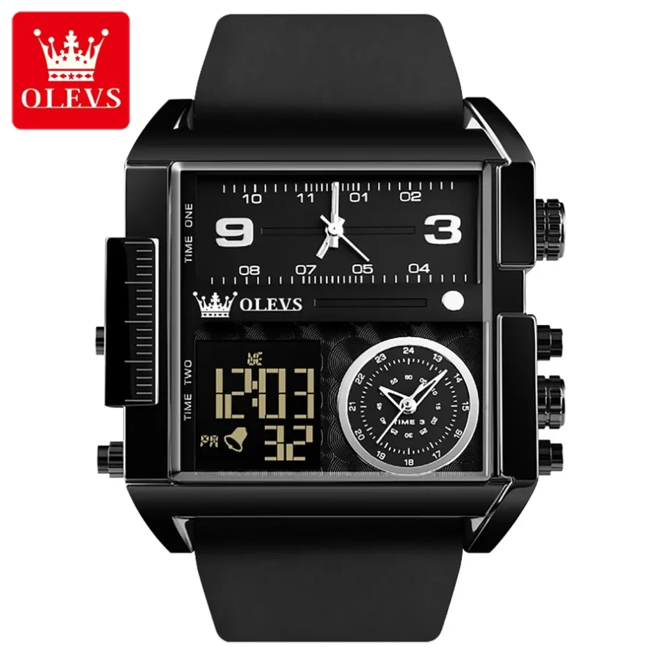 Olevs Men's Watch 1101 - Image 8