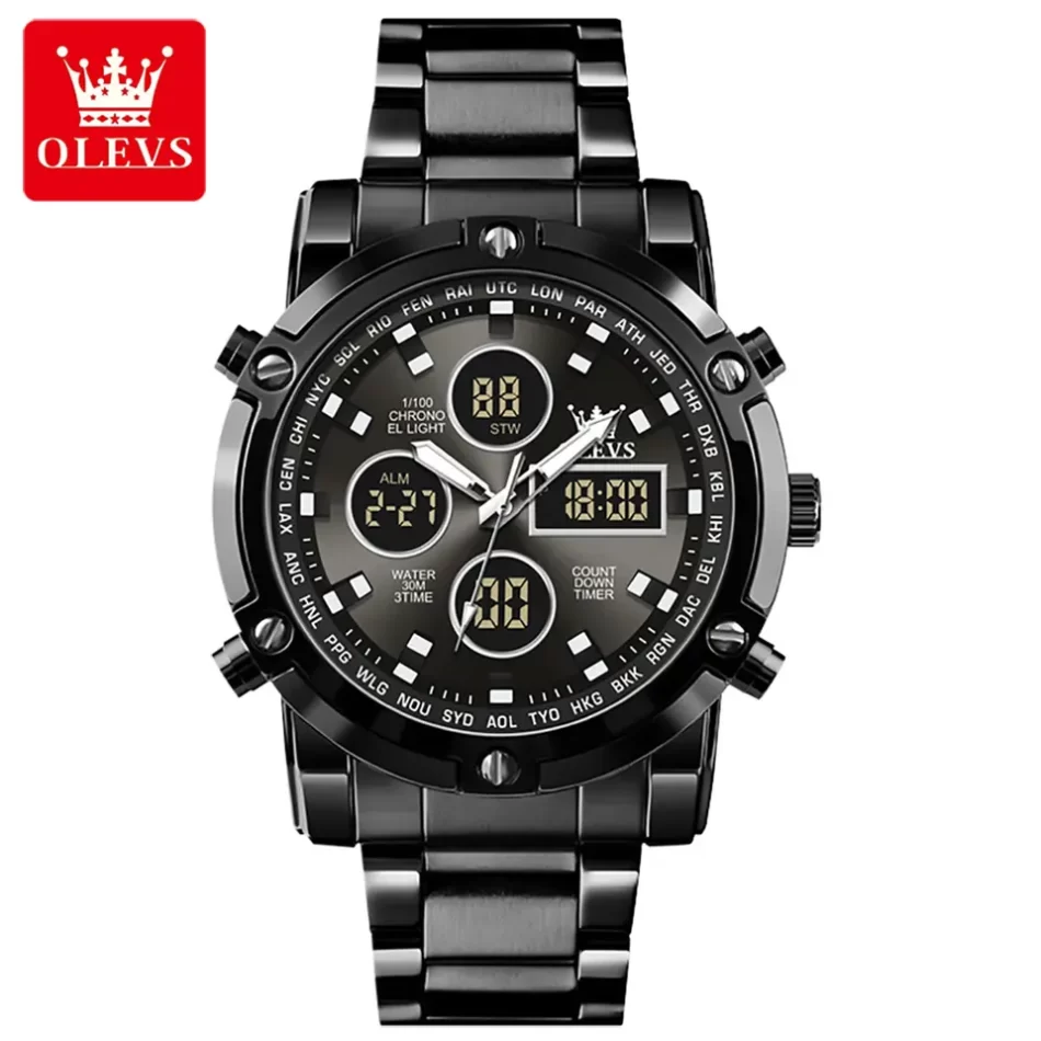 Olevs Men's Watch 1106 - Image 10