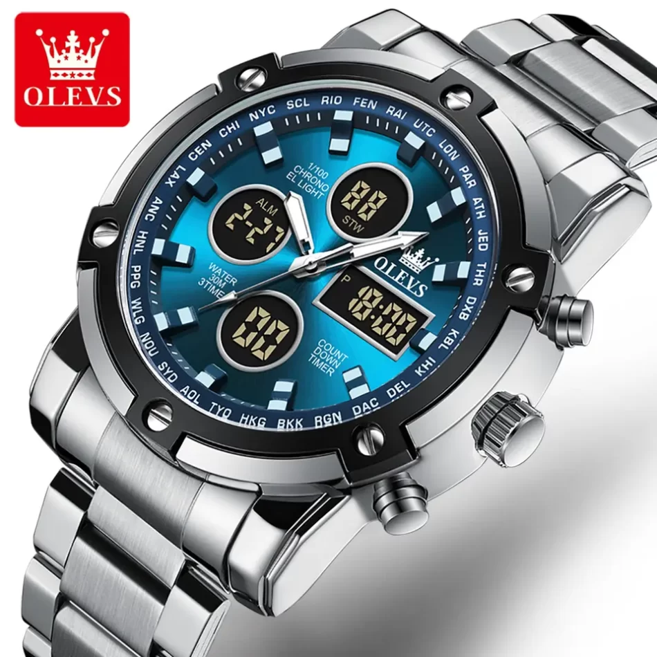 Olevs Men's Watch 1106 - Image 2