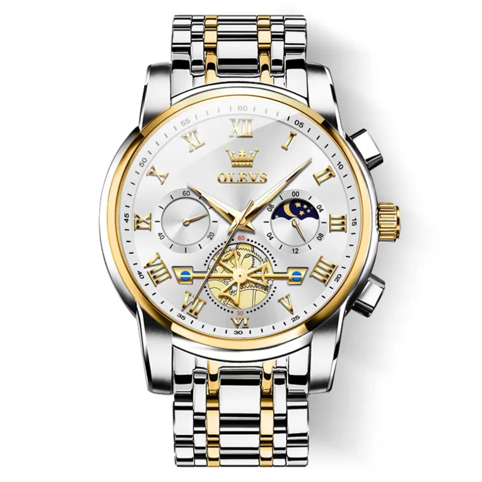 Olevs Men's Watch 2859 - Image 8