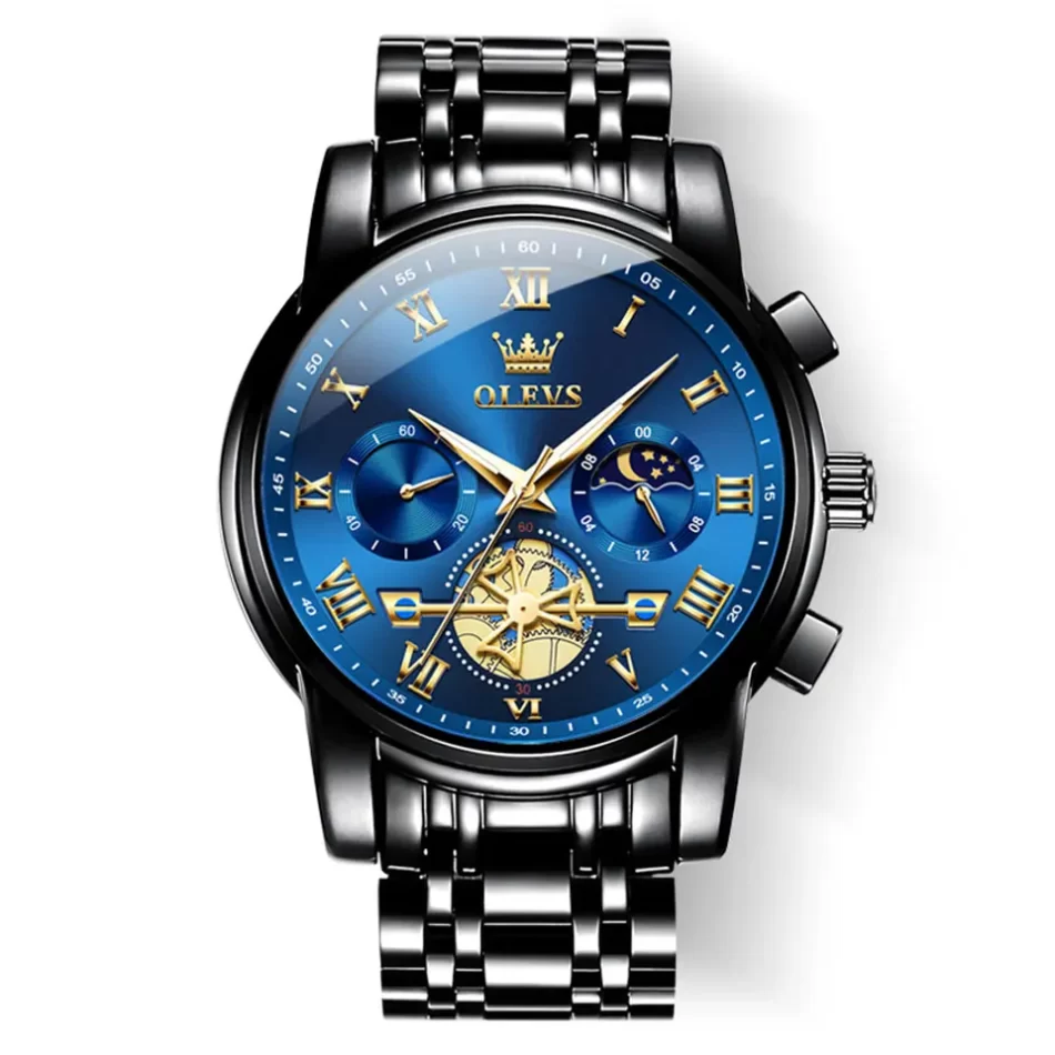 Olevs Men's Watch 2859 - Image 9