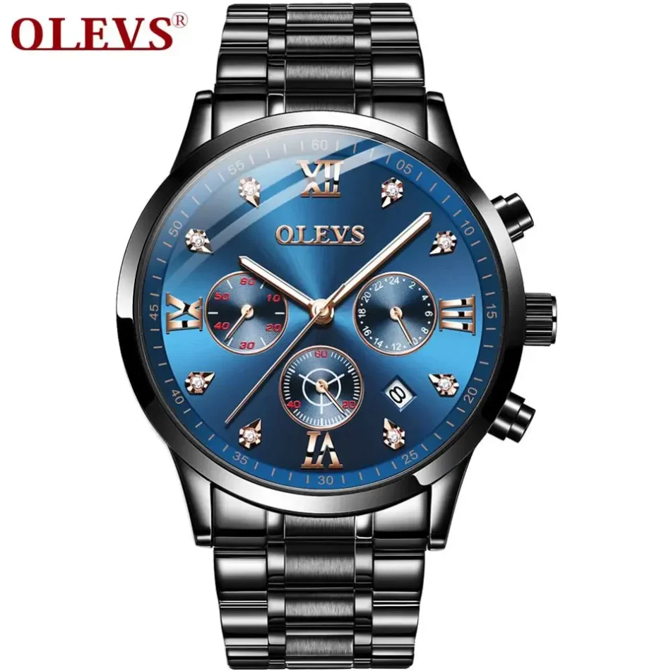 Olevs Men's Watch 2862 - Image 2