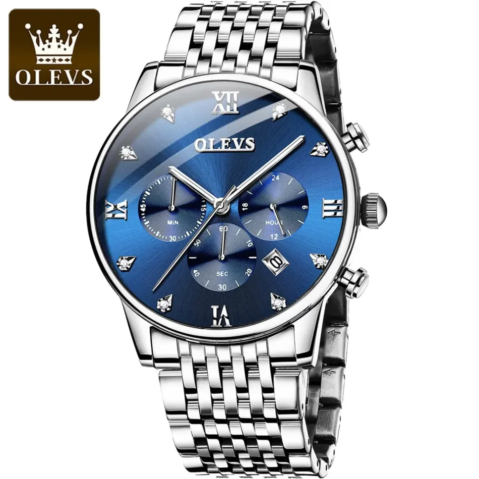 Olevs Men's Watch 2868 - Image 10