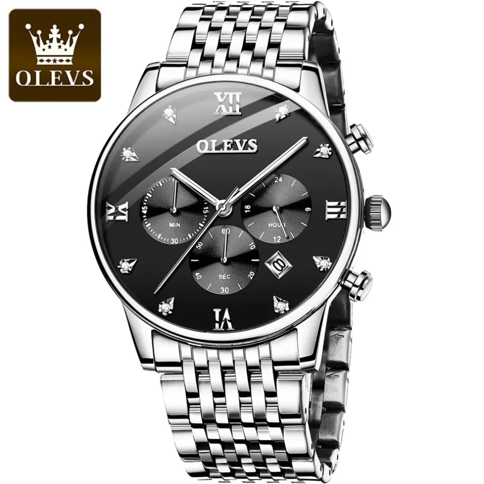 Olevs Men's Watch 2868 - Image 11