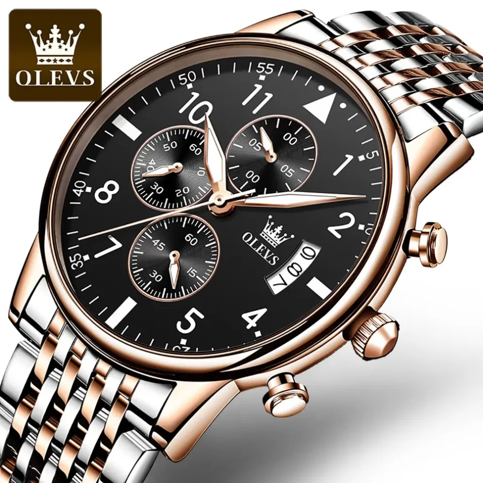 Olevs Men's Watch 2869 - Image 10