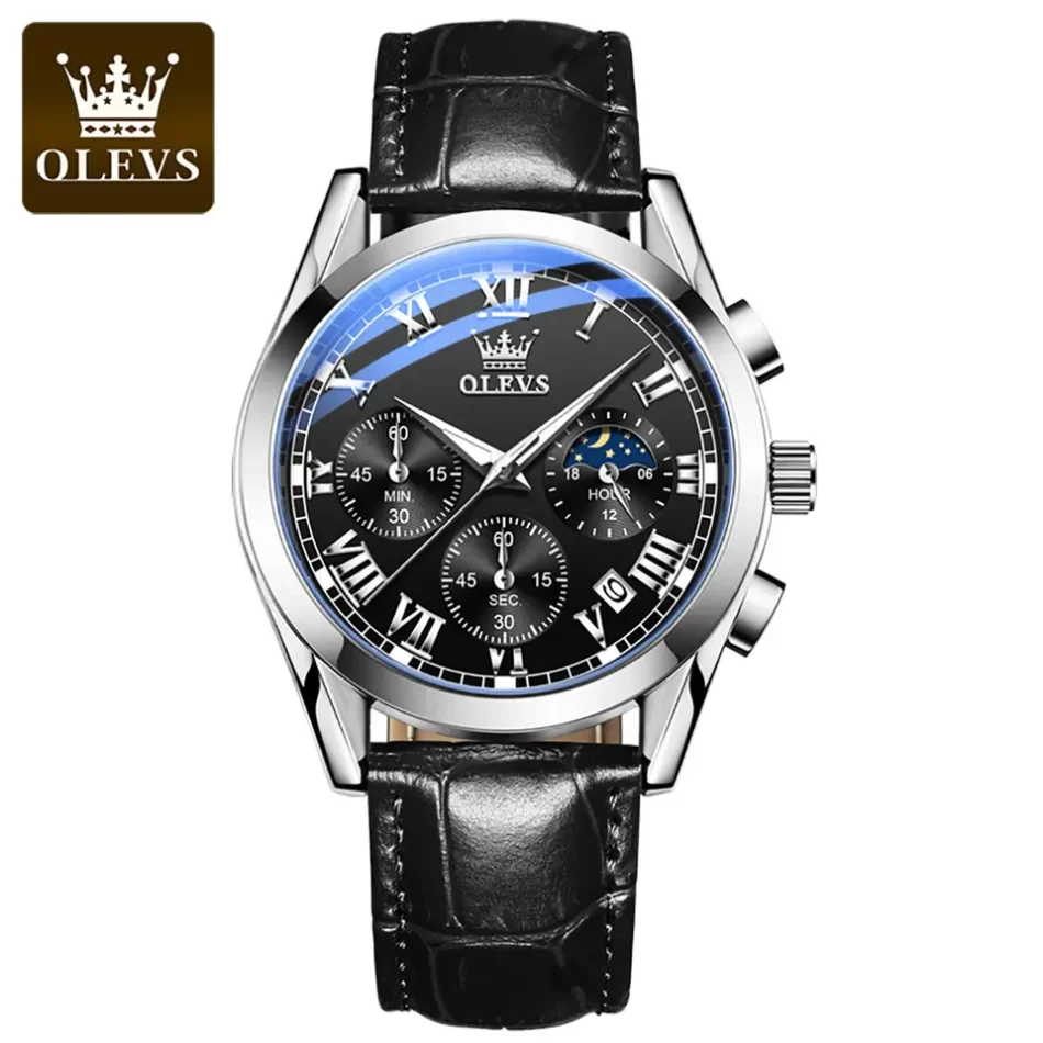 Olevs Men's Watch 2871 - Image 10