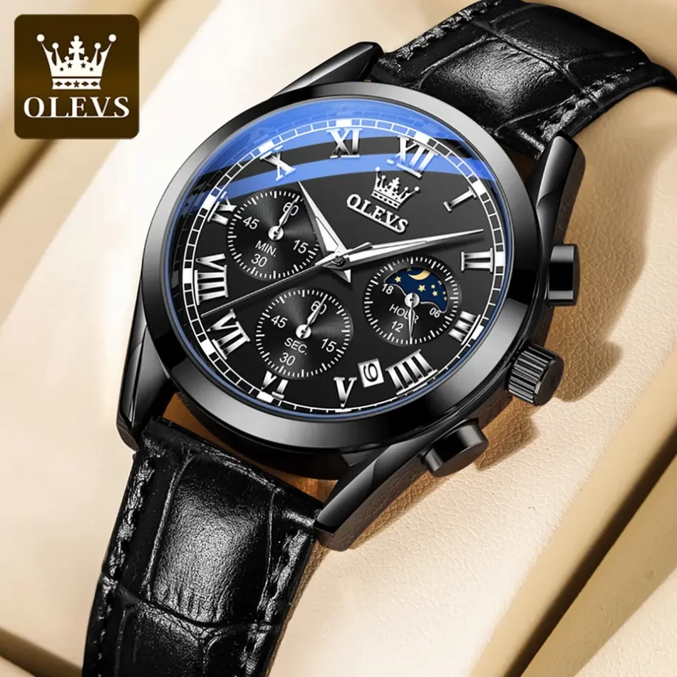 Olevs Men's Watch 2871 - Image 2