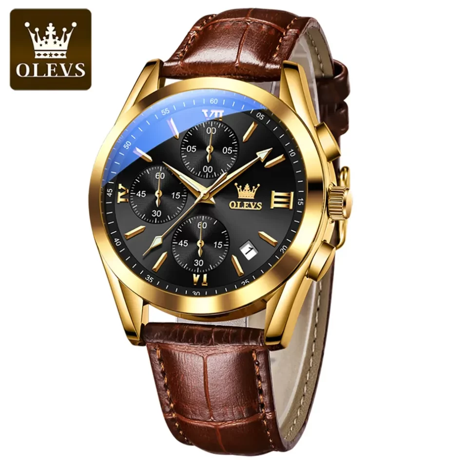 Olevs Men's Watch 2872 - Image 10