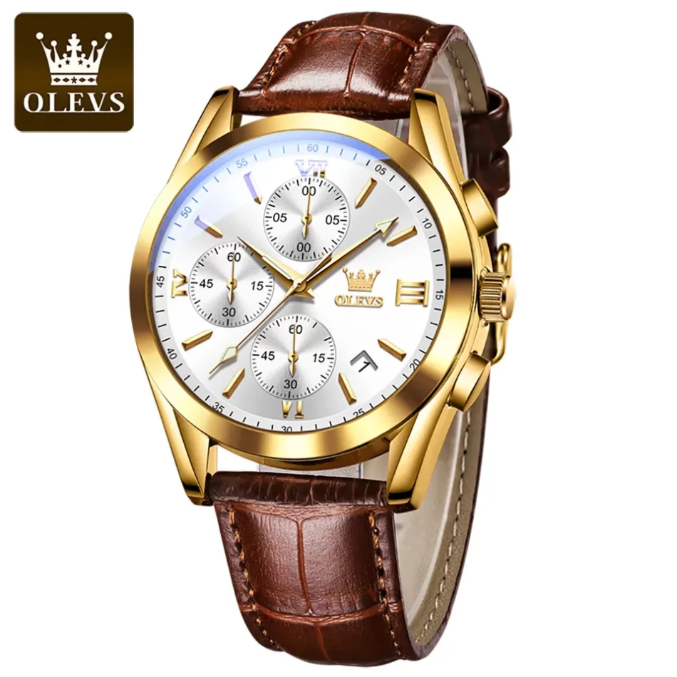 Olevs Men's Watch 2872 - Image 11