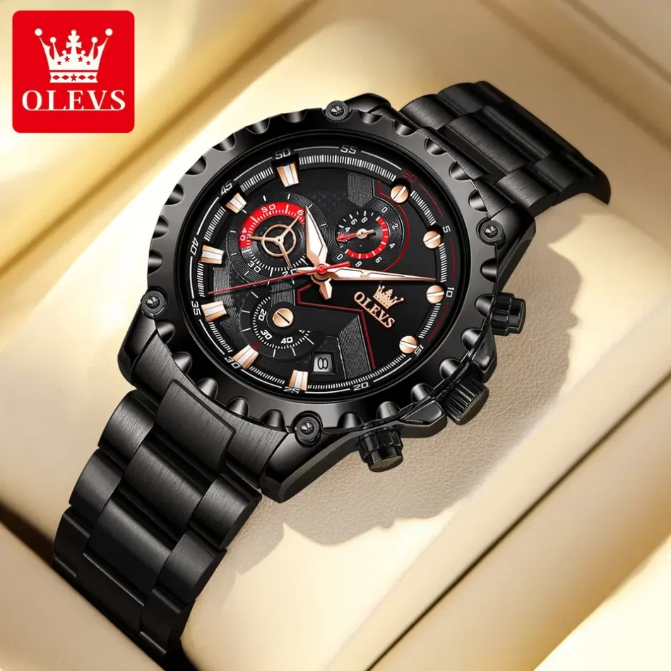 Olevs Men's Watch 2873 - Image 2