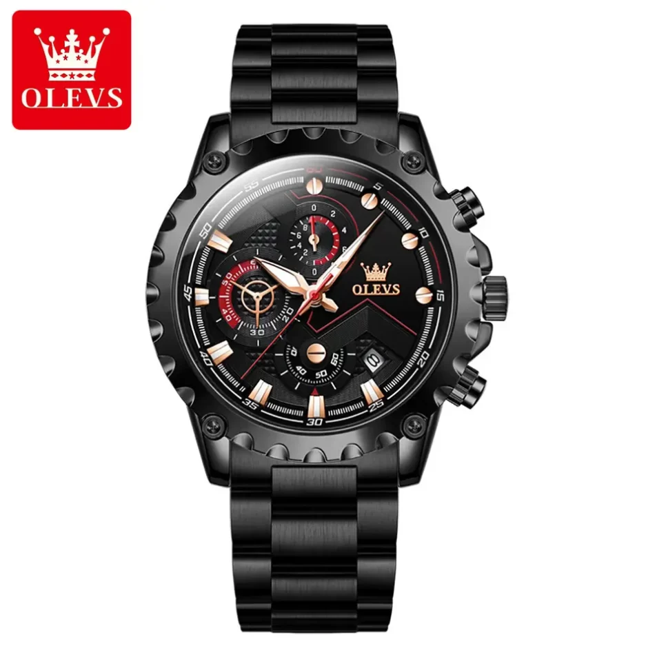 Olevs Men's Watch 2873 - Image 7