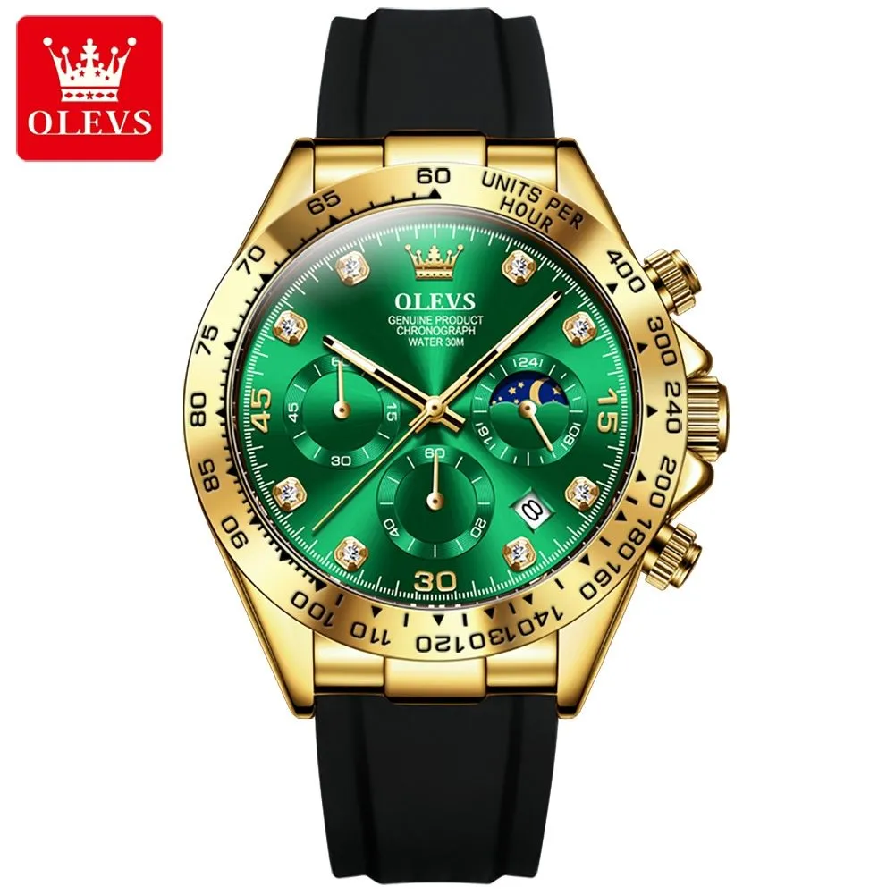 Olevs Men's Watch 2875 - Image 11
