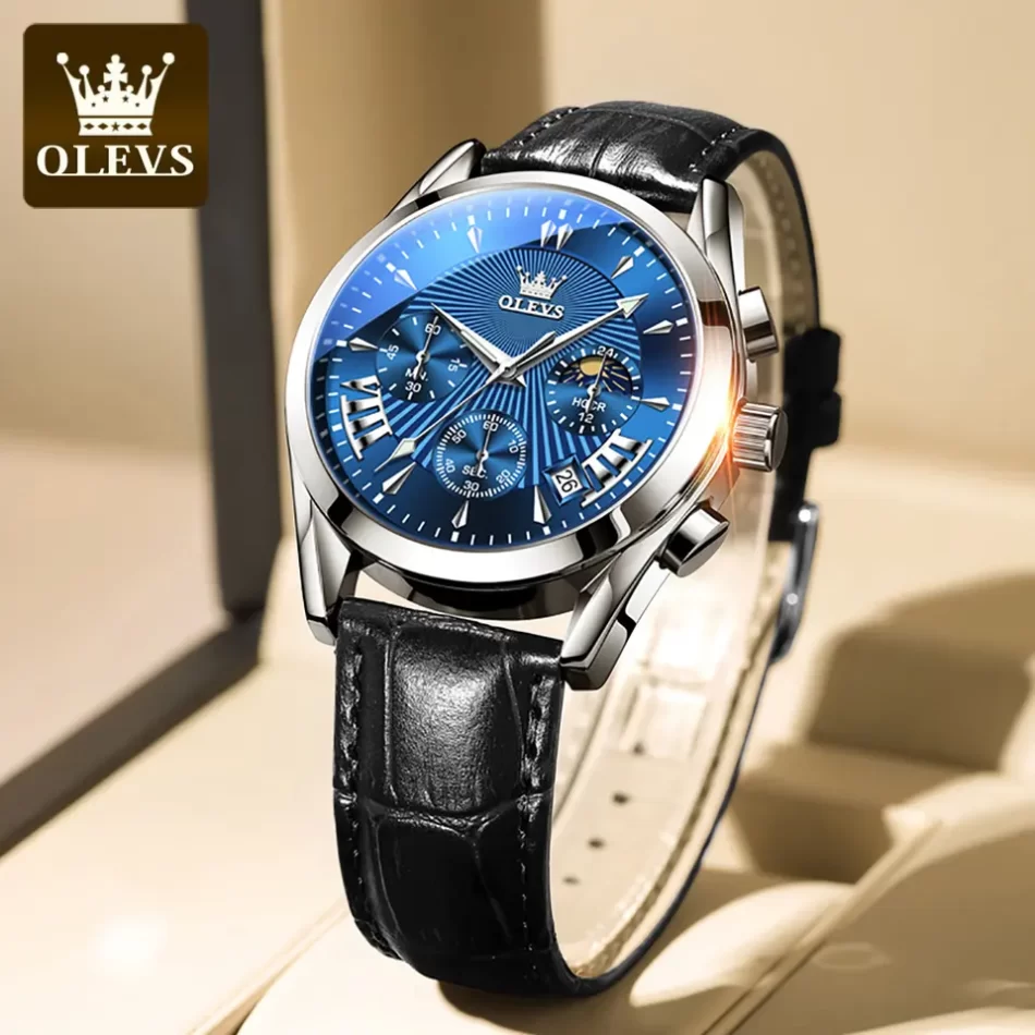 Olevs Men's Watch 2876 - Image 10