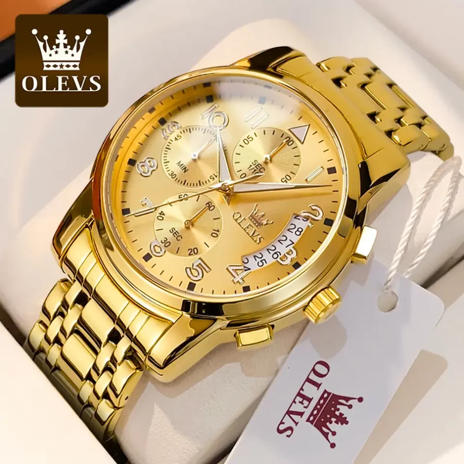 Olevs Men's Watch 2879 - Image 6