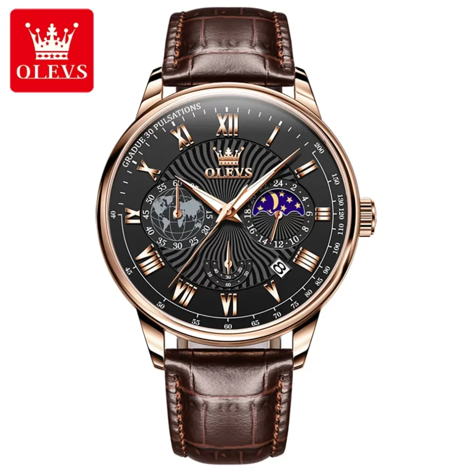 Olevs Men's Watch 2893 - Image 11