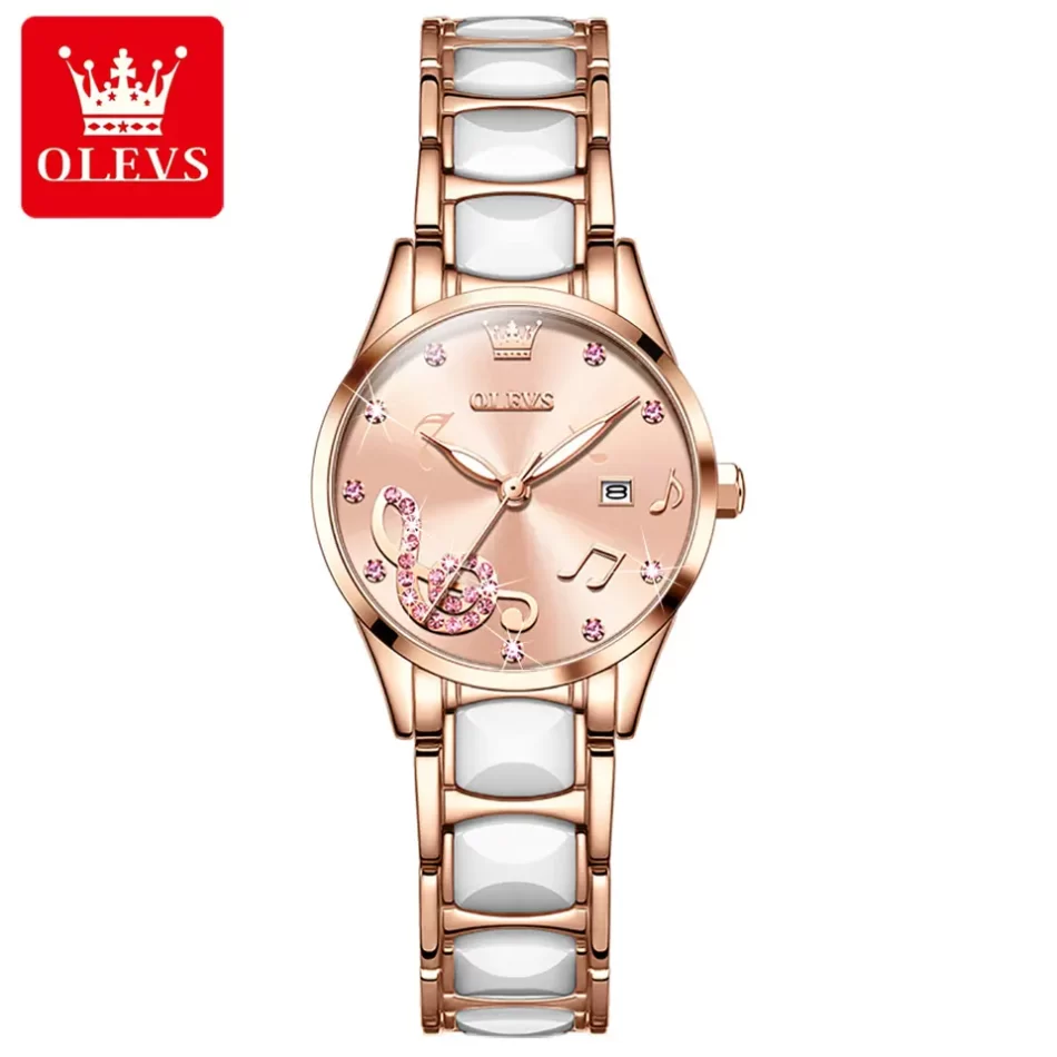 Olevs Women's Watch 3605 - Image 8