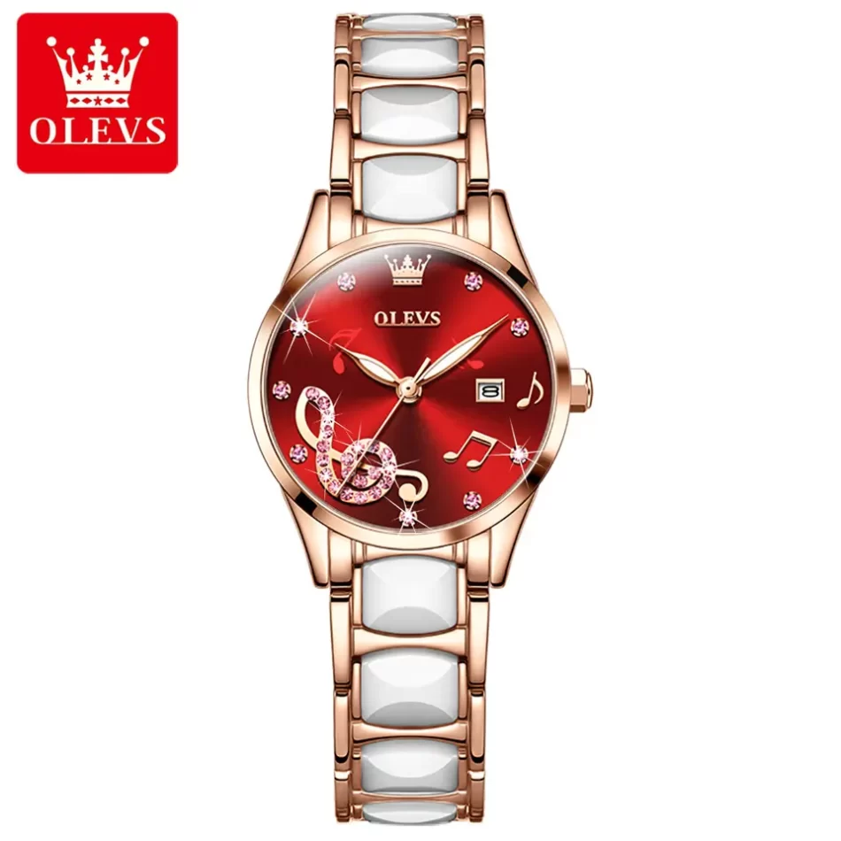 Olevs Women's Watch 3605 - Image 9