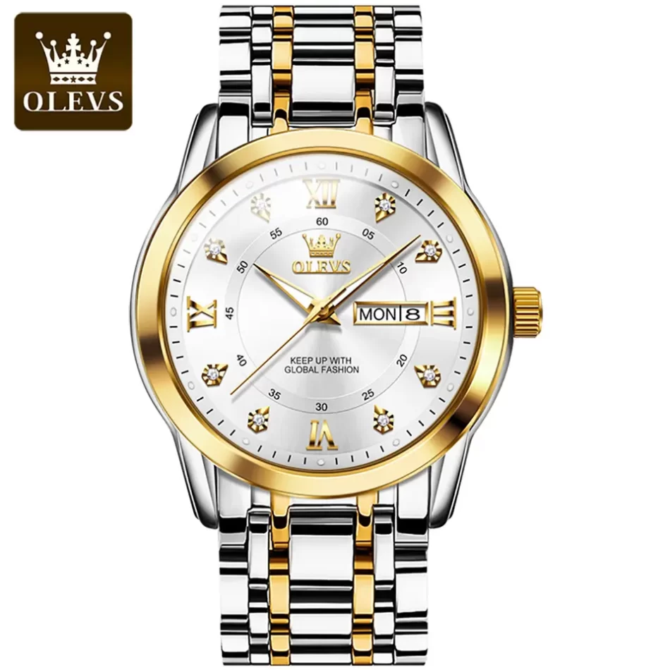 Olevs Men's Watch 5513 - Image 10