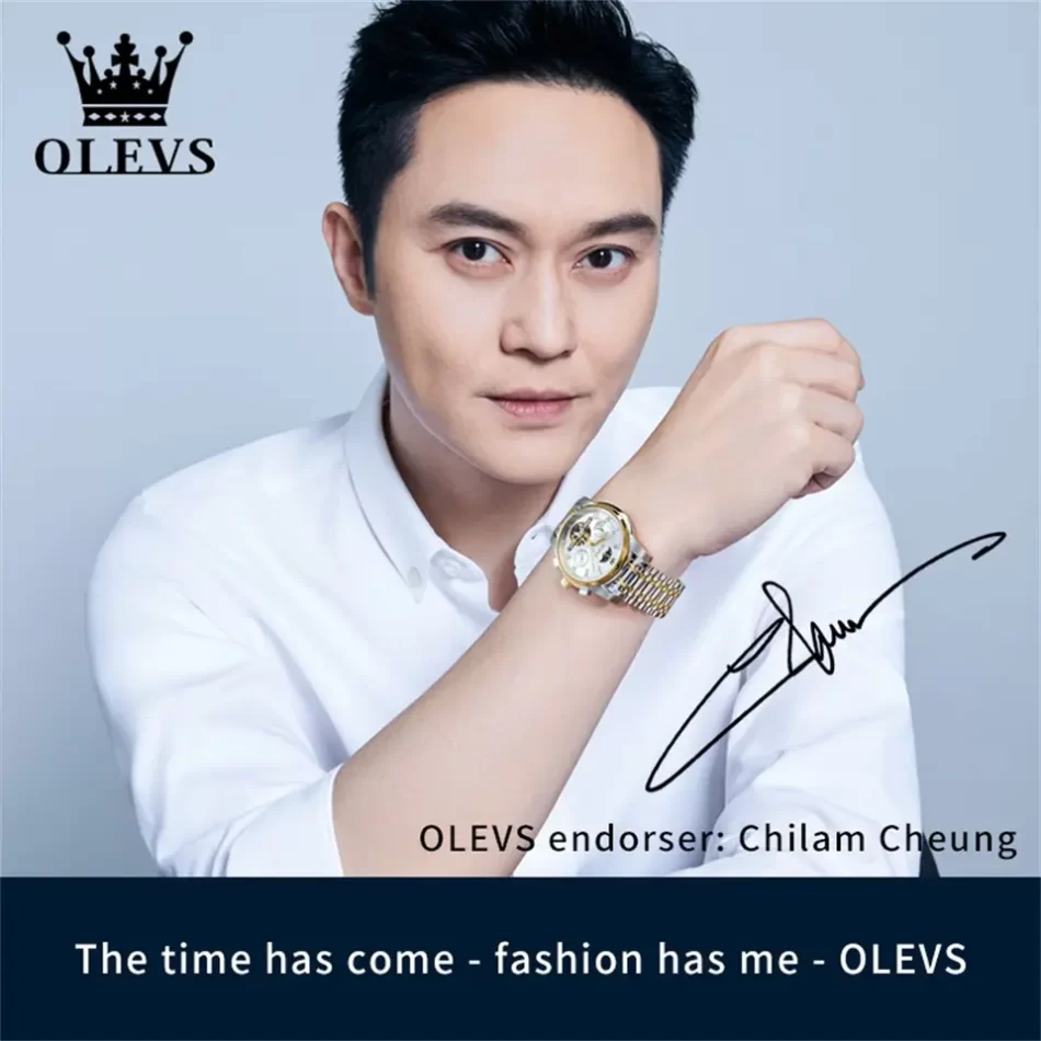 Olevs Couple Watch 5513 - Image 6