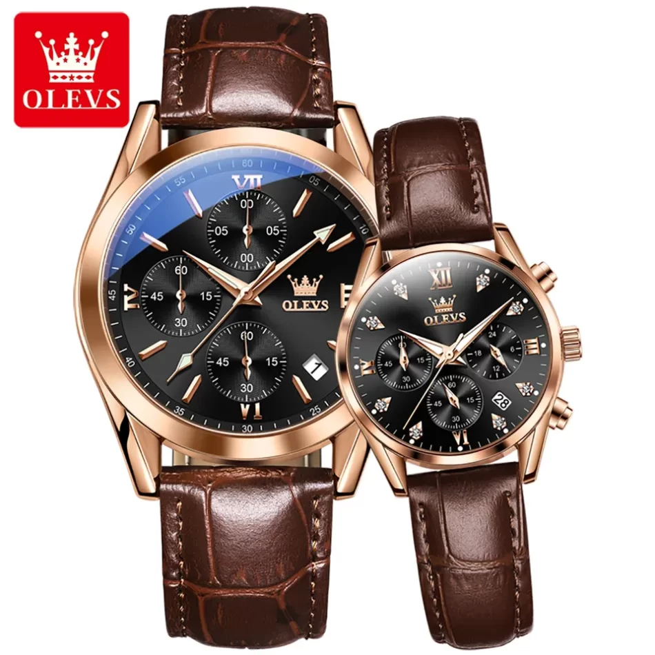 Olevs Couple Watch 5523