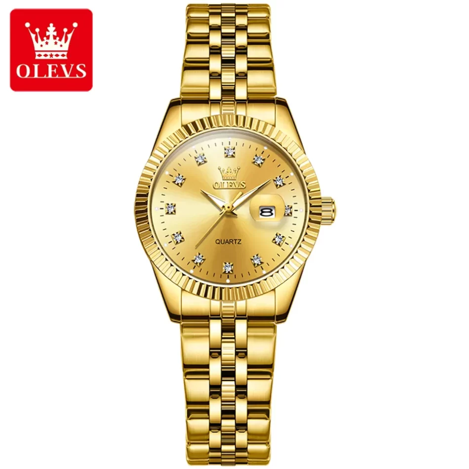 Olevs Couple Watch 5526 - Image 10