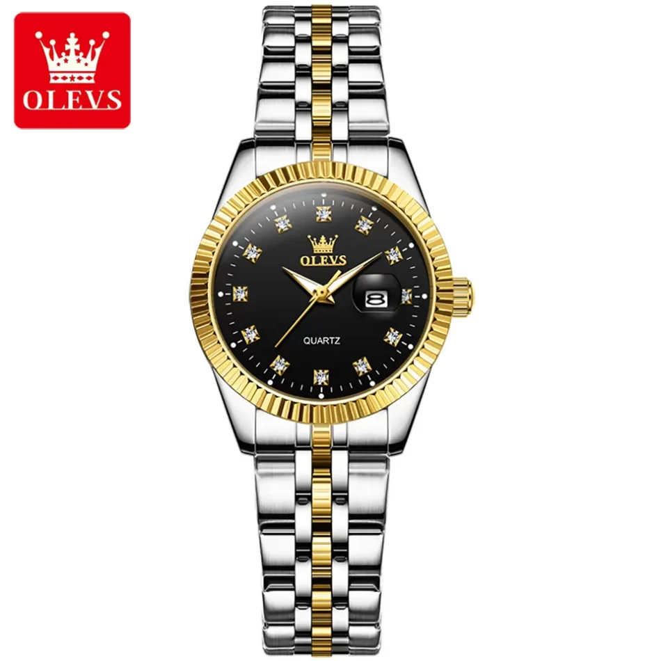 Olevs Couple Watch 5526 - Image 11