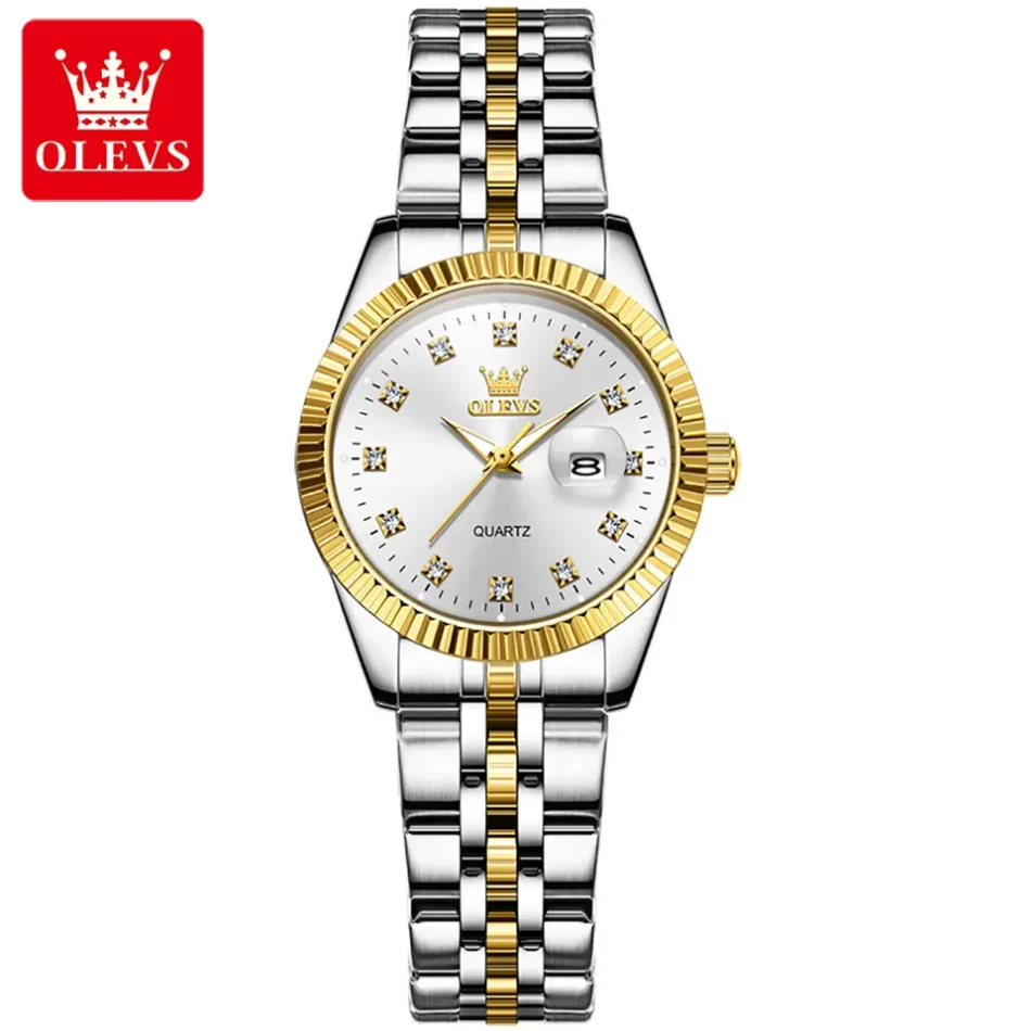 Olevs Couple Watch 5526 - Image 12