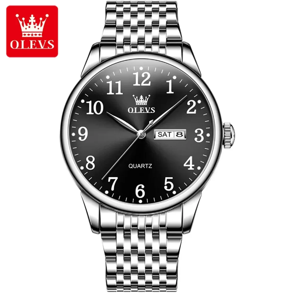 Olevs Men's Watch 5535 - Image 7