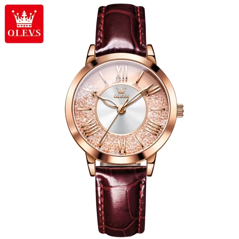 Olevs Women's Watch 5539 - Image 9