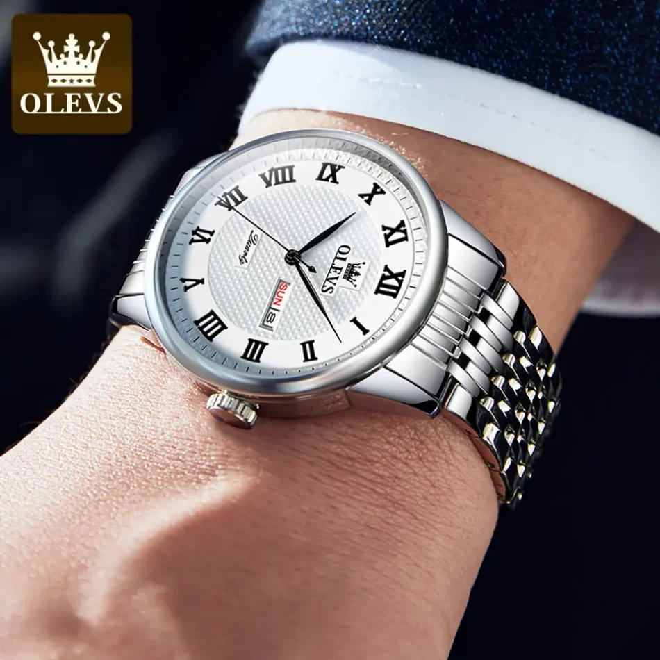 Olevs Men's Watch 5562 - Image 3