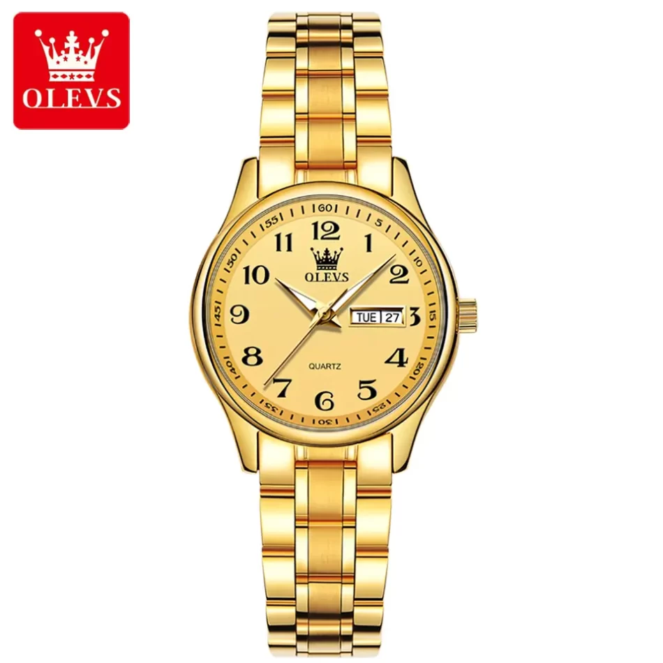 Olevs Couple Watch 5567 - Image 13