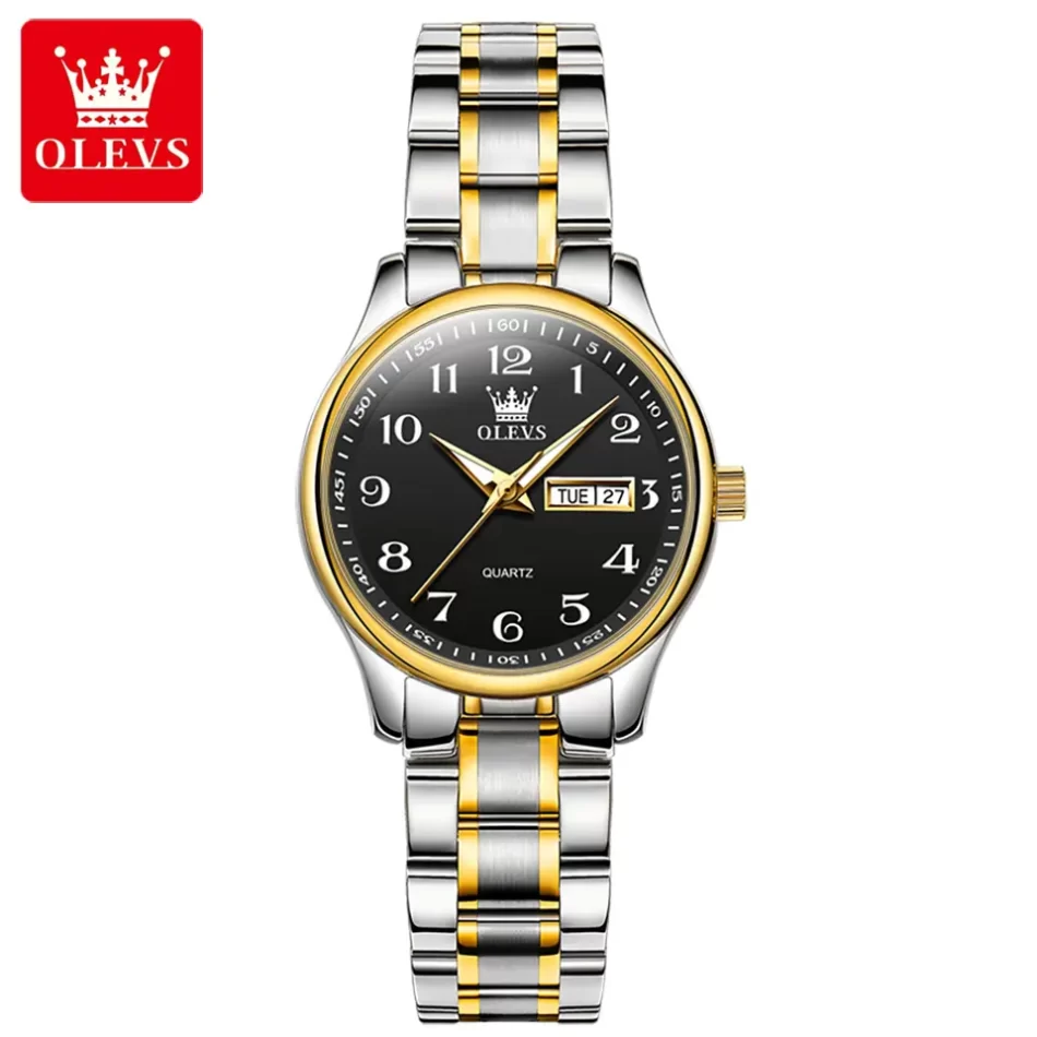 Olevs Couple Watch 5567 - Image 16