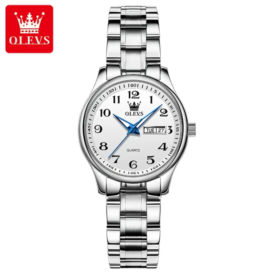 Olevs Couple Watch 5567 - Image 10