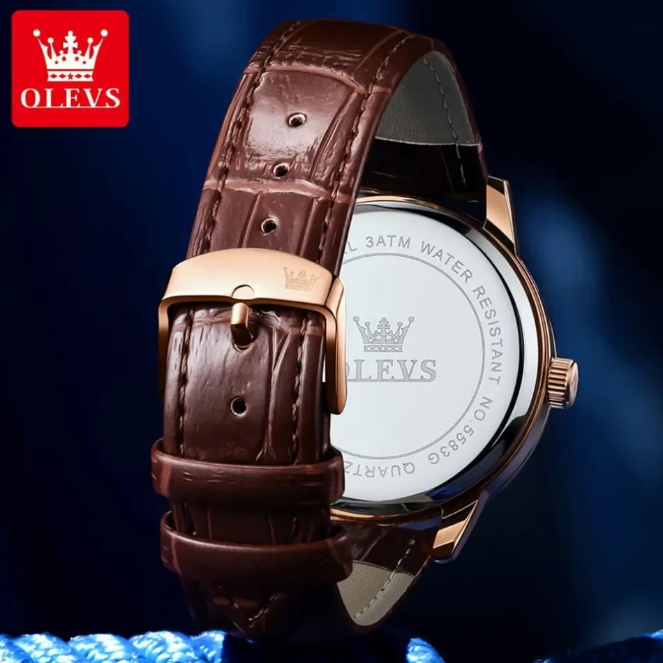 Olevs Men's Watch 5583 - Image 3