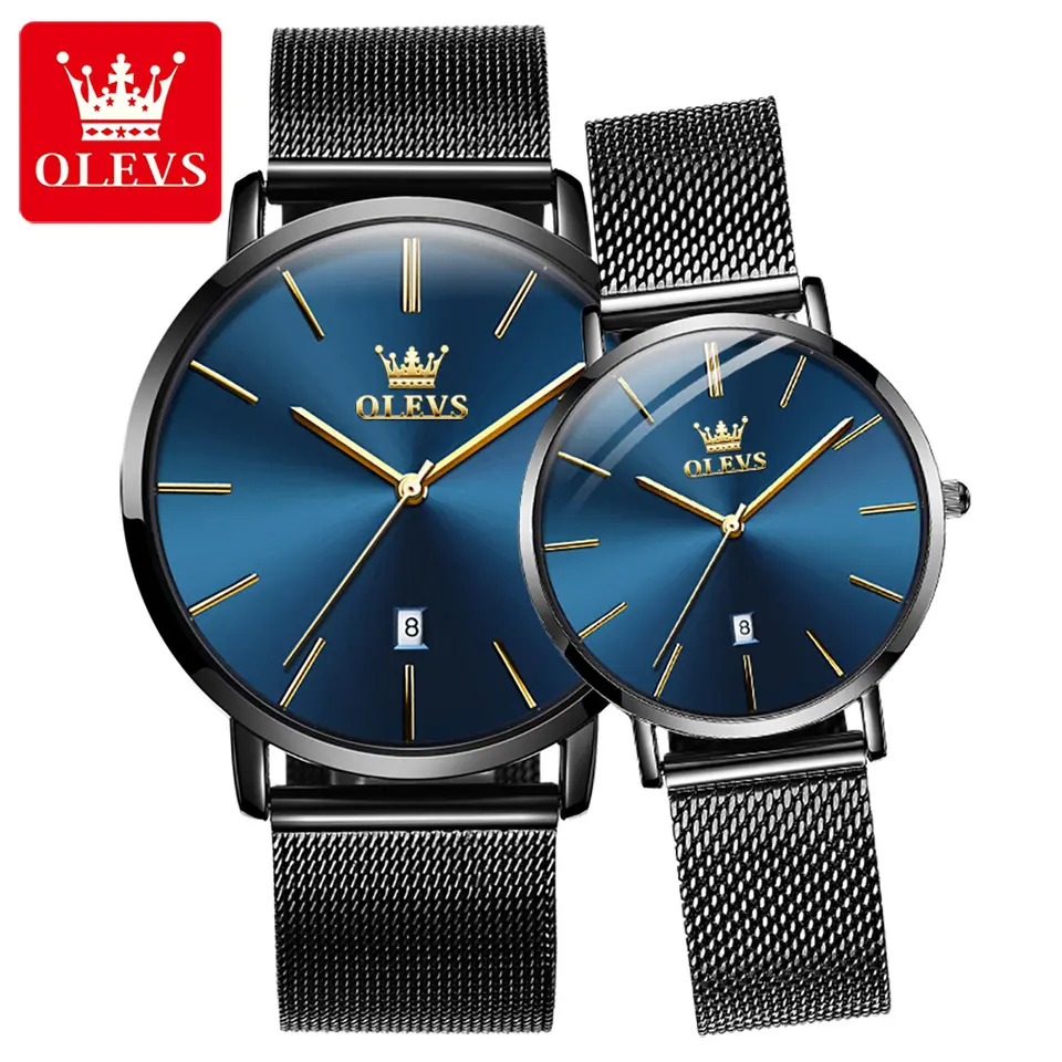 OLEVS Watch 5868 luxury Couple Watches - OLEVS WATCHES