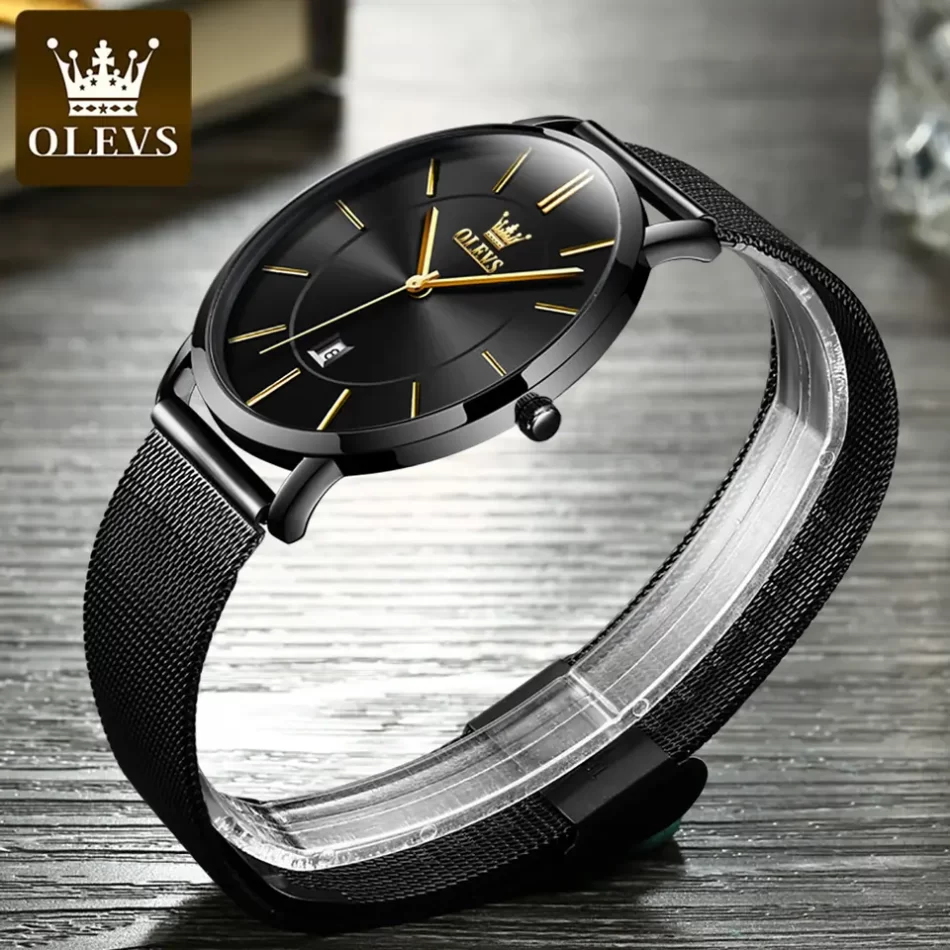 Olevs Couple Watch 5869 - Image 5