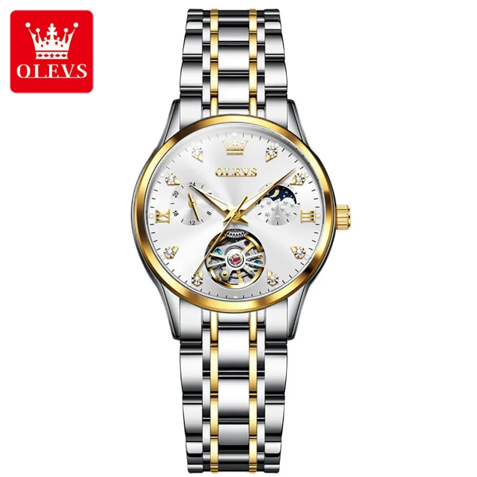 Olevs Women's Watch 6608 - Image 8