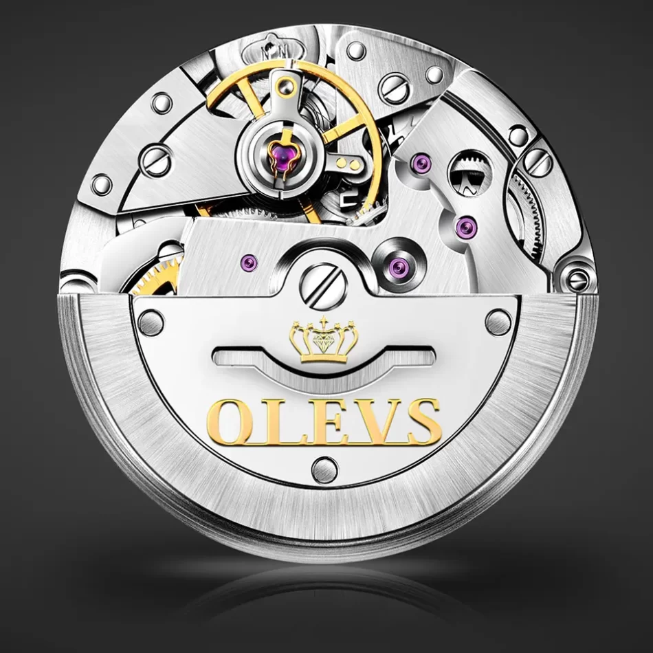 Olevs Men's Watch 6630 - Image 3