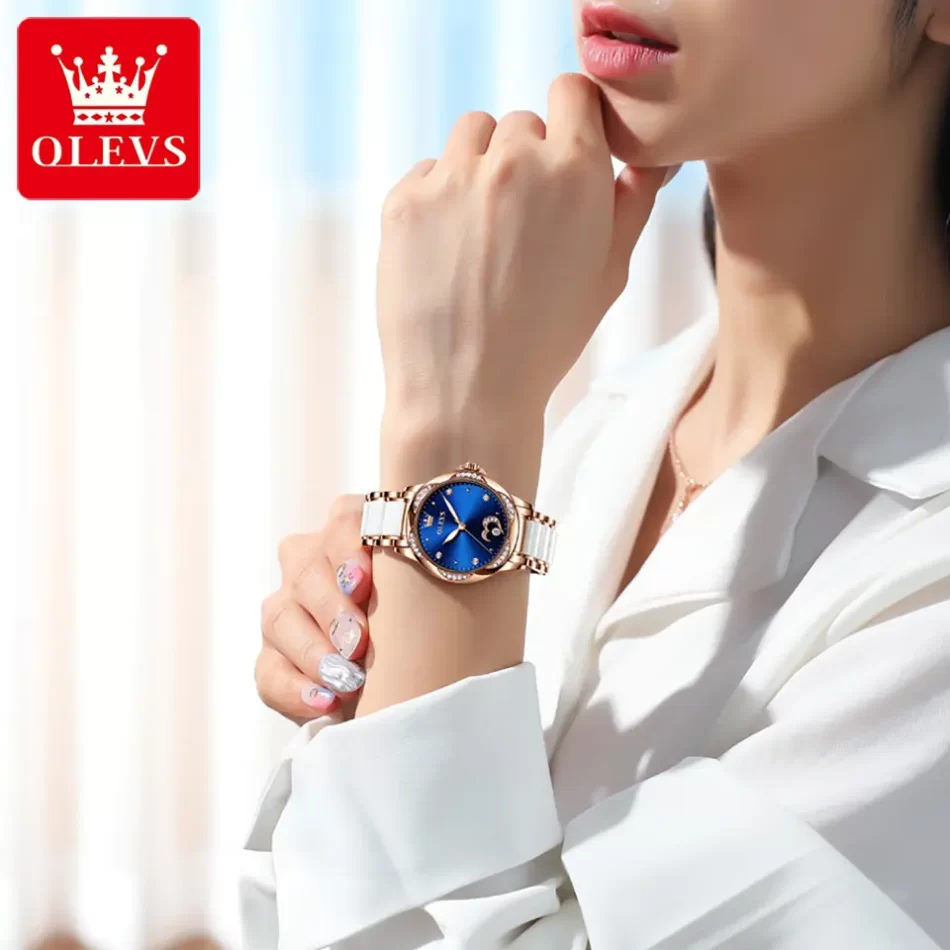 Olevs Women's Watch 6631 - Image 6